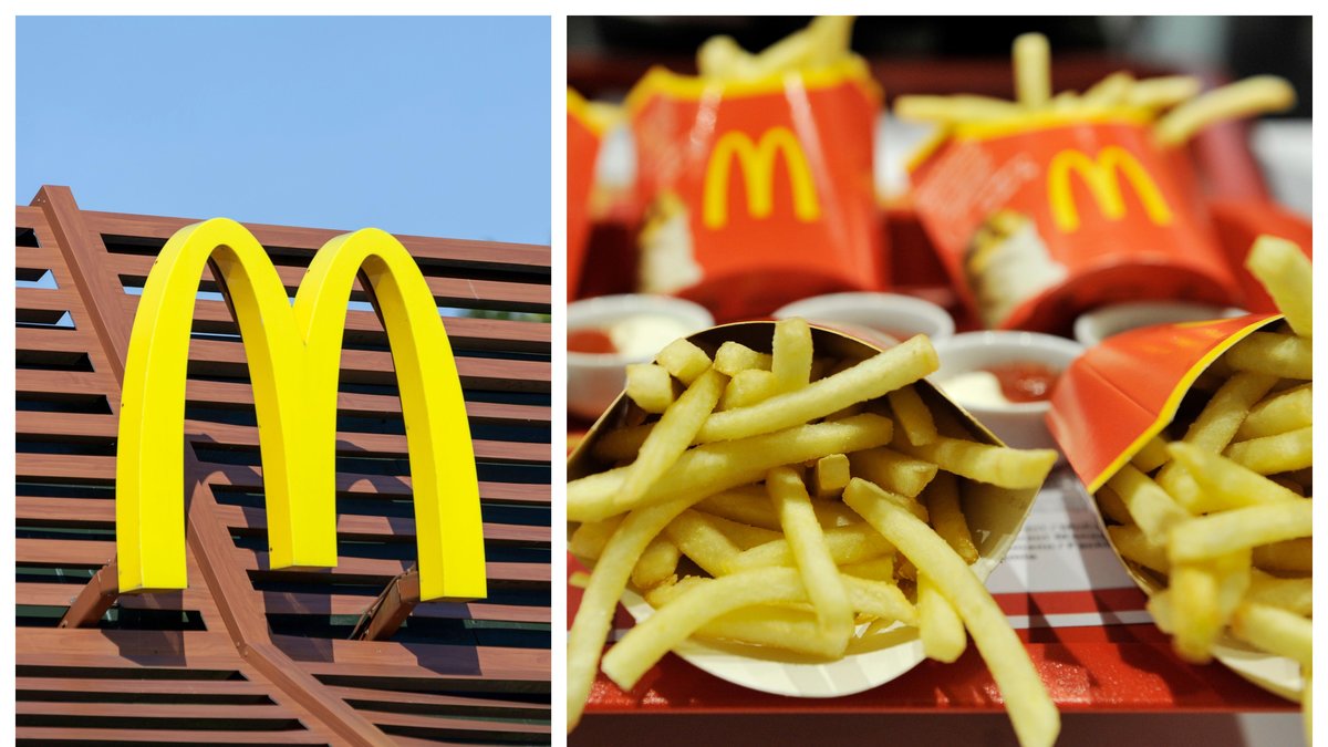 McDonald's-skyltens placering ifrågasätts.